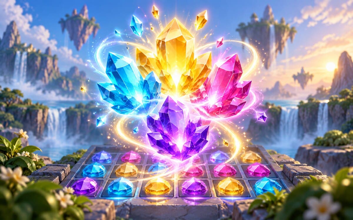 Copertina di Crystal Merge