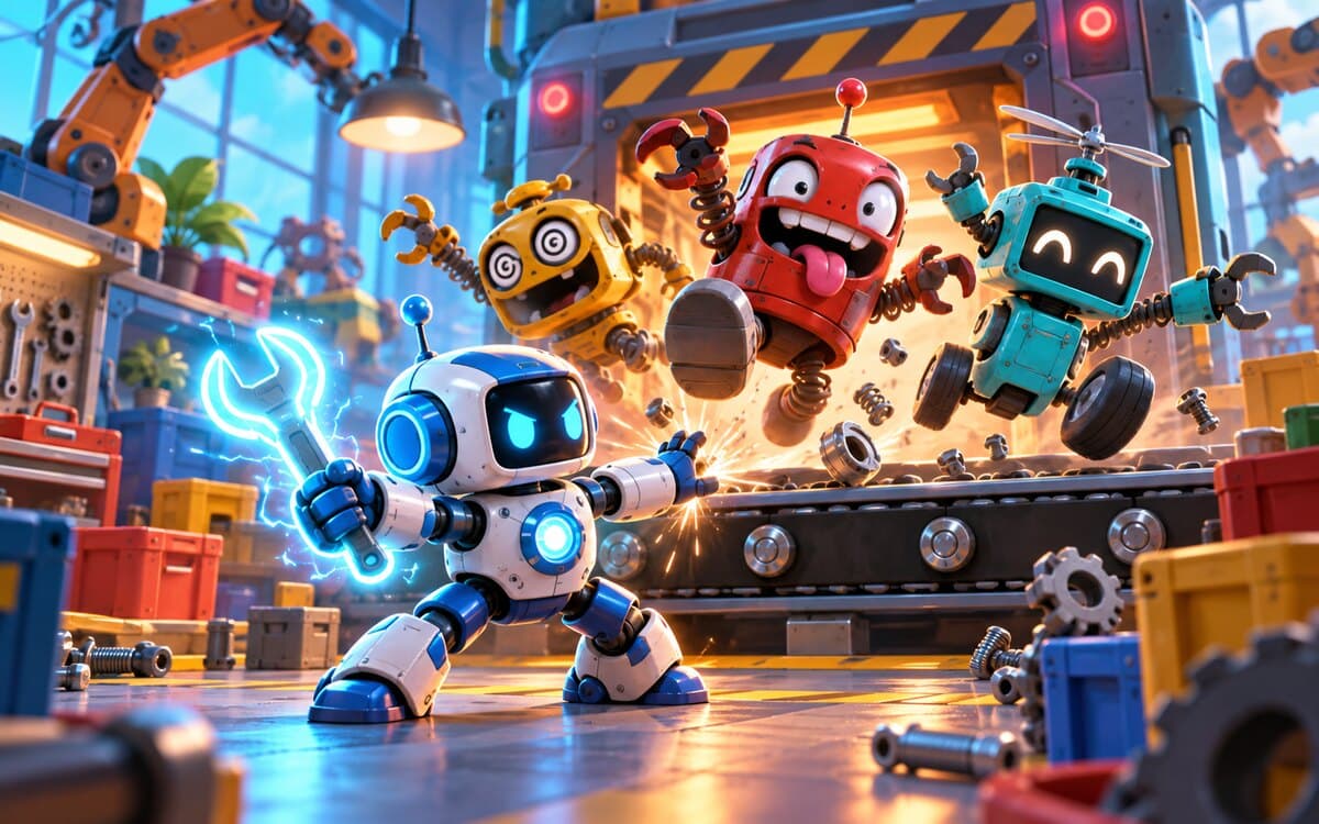 Copertina di Robo Rampage