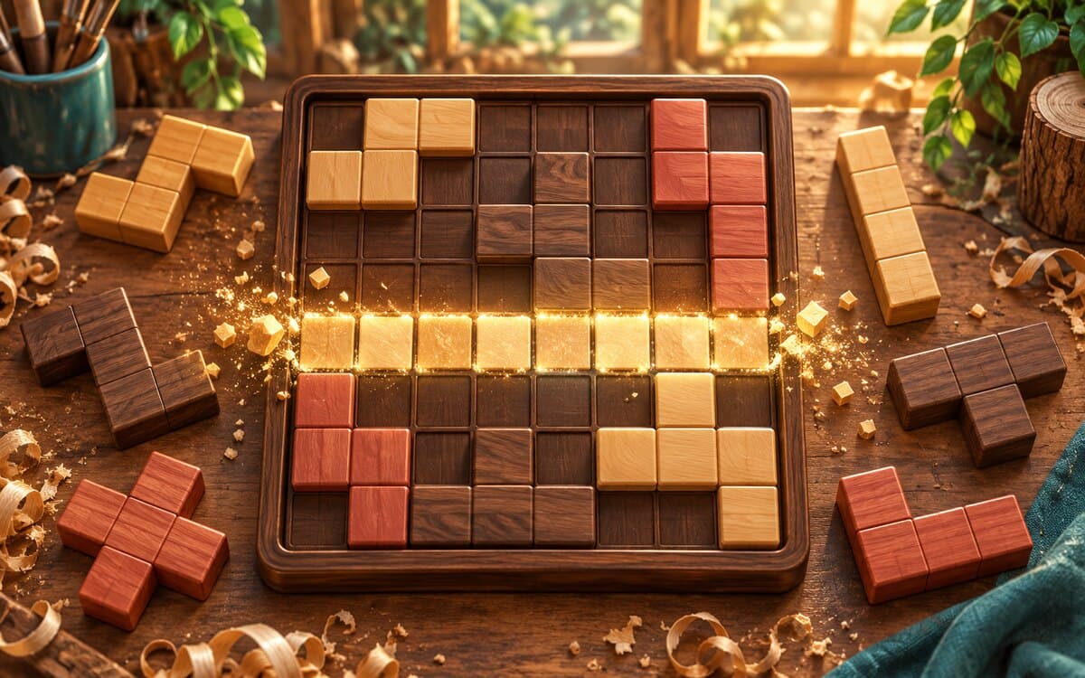 Copertina di Wood Block Puzzle